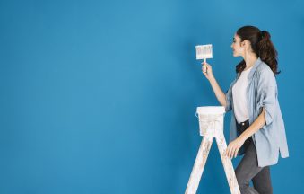 paint-concept-with-woman-ladder